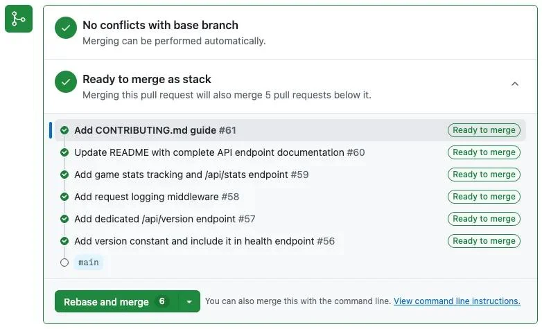 Overview | GitHub Stacked PRs