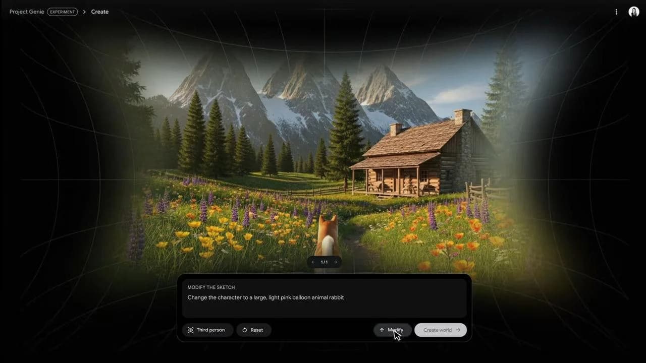 Google Project Genie is DeepMind’s latest attempt to make AI worlds you can actually wander around