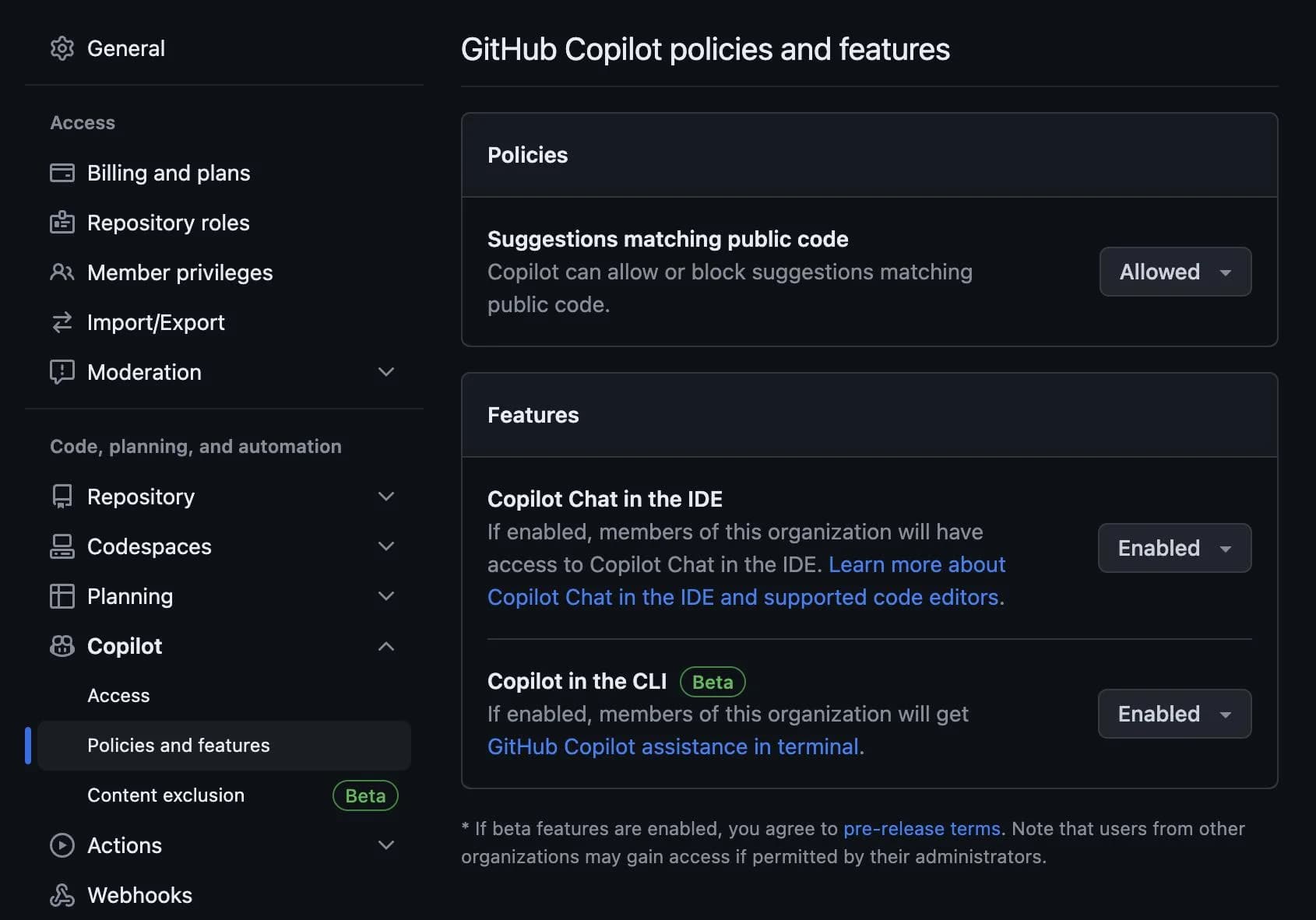 vs code copilot icon gone - Stack Overflow