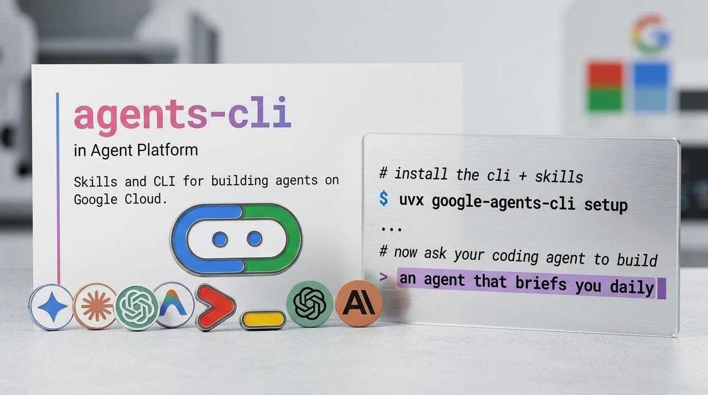 Agents CLI in Agent Platform: create to production in one CLI - Google Developers Blog